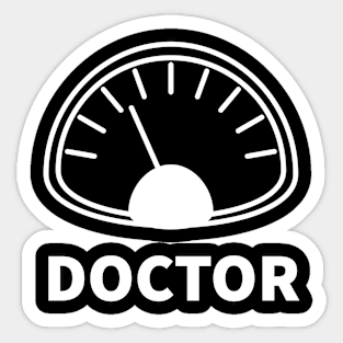 Doctor Fatigue Sticker